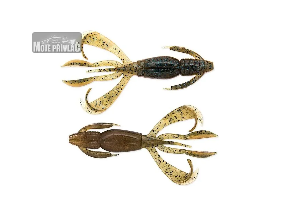 Gumová nástraha Keitech Crazy Flapper 2.8" 7cm Green Weenie Blue (8ks) Vrácení Zdarma