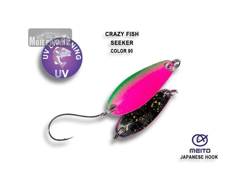Akční Cena Plandavka Crazy Fish Seeker 28mm 2,5g color 90