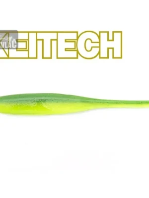 Akční Nabídka Gumová nástraha Keitech Shad Impact 4" 11cm Lime / Chartreuse (8ks)