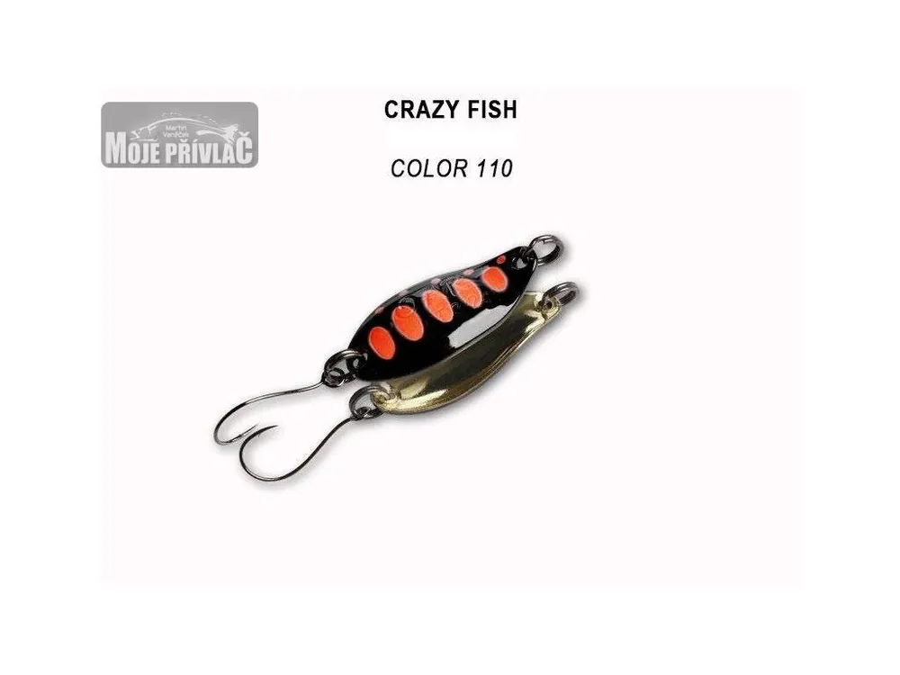 Finální Výprodej Plandavka Crazy Fish Sense 32mm 3g color 110