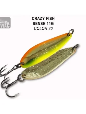 Cenový Hit Plandavka Crazy Fish Sense 56mm 11g color 20