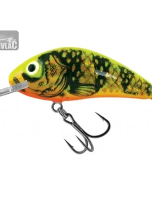 Akční Nabídka Wobler Salmo Rattlin Hornet 5,5cm Floating Gold Fluo Perch