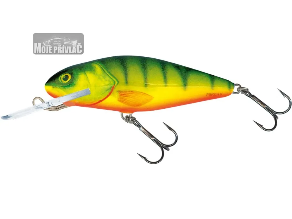 Výhodná Nabídka Wobler Salmo Perch Deep Runner 8cm Floating Hot Perch