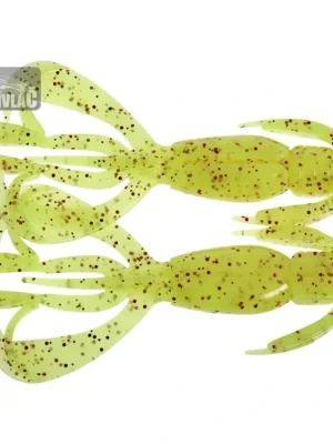 Akční Nabídka Gumová nástraha Keitech Crazy Flapper 3,6'' 9cm Chartreuse Red Flake (7ks)