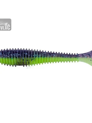 Akční Nabídka Gumová Nástraha Keitech Swing Impact Fat 3.3" 8,2cm PAL#06 Violet Lime Belly (7ks)