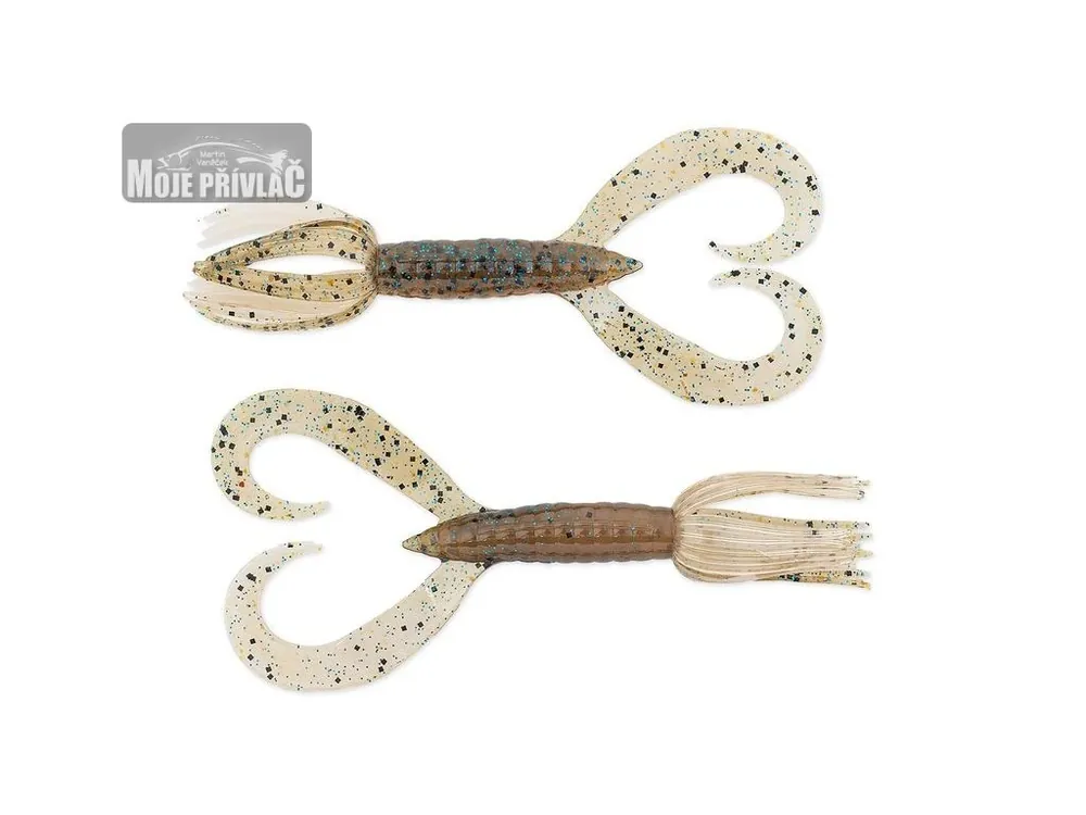 Gumová Nástraha Keitech Little Spider 3" 7,6cm Blue Back Cinnamon (8ks) Ověřený