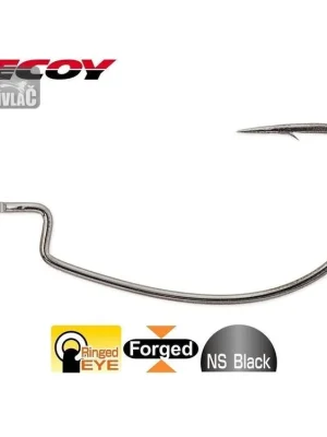 Bezpečná Platba Háček Decoy Worm 417 Ringed KG Offset Hook Vel.1 (5ks)