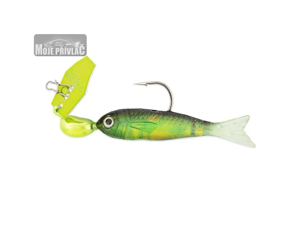 Kup Teď Nástraha Z-Man ChatterBait Flashback Mini 1,75g 3cm Chartreuse / Rainbow