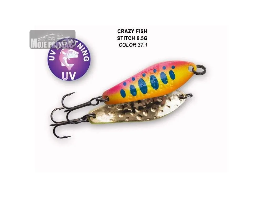 Kup Teď Plandavka Crazy Fish Stitch 42mm 6,5g color 37.1