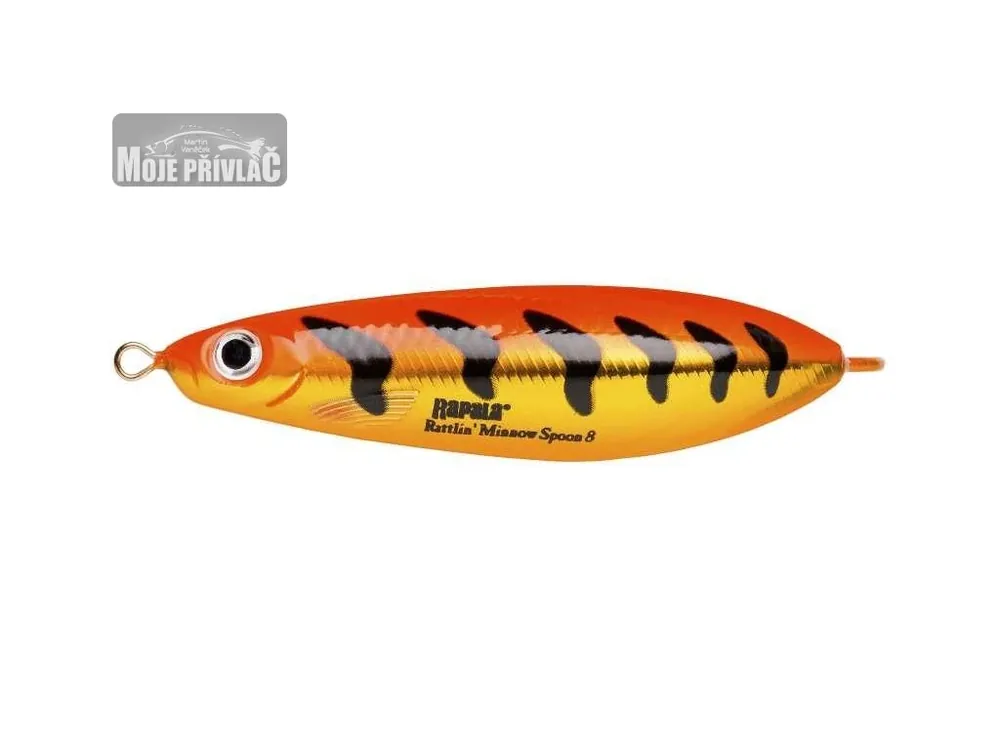 Jen Po Omezenou Doba Plandavka Rapala Rattlin Minnow Spoon 08 GFRT