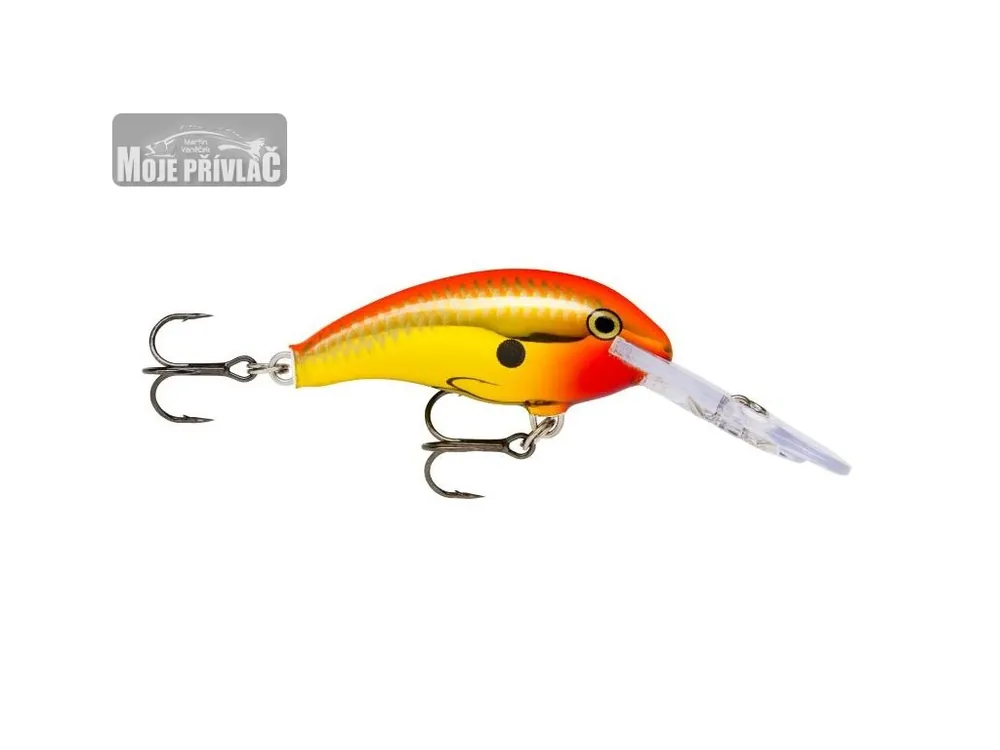 Wobler Rapala Shad Dancer 04 CGFR Tovární Cena