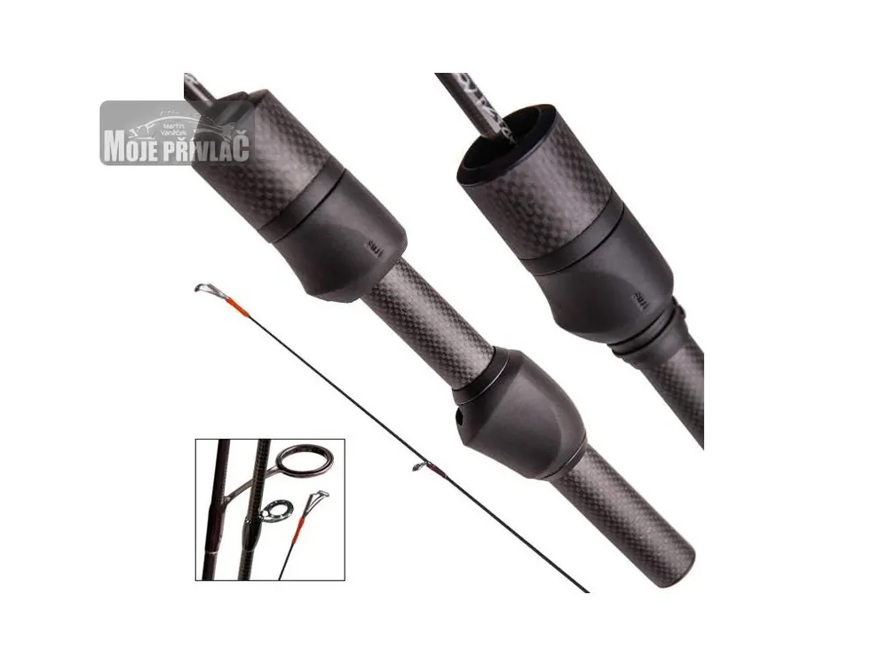 Omezená Nabídka Přívlačový prut Crazy Fish Nano One 0,3-2,5g Ultralight 186cm