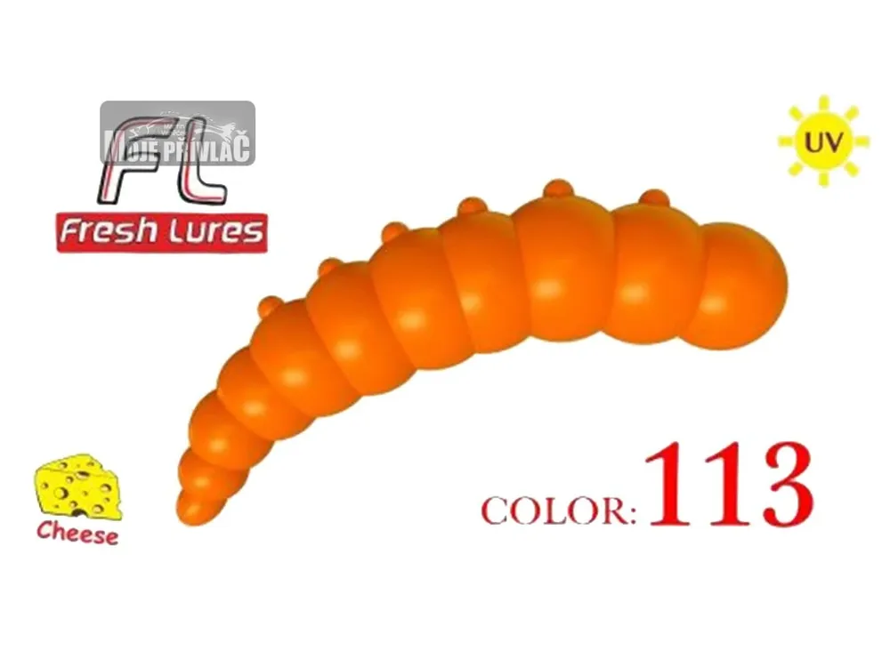 Gumová nástraha Fresh Lures Junior 1.2" #113 UV (14ks) Odeslání Ihned