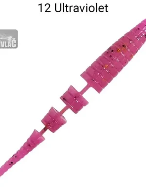 Bezpečná Platba Gumová nástraha Crazy Fish Polaris 6,8cm 12 Ultraviolet Floating (8ks)
