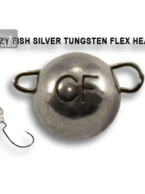 Wolframová čeburaška Crazy Fish Tungsten Flex Head 5g (2ks) Natural Pouze Dnes
