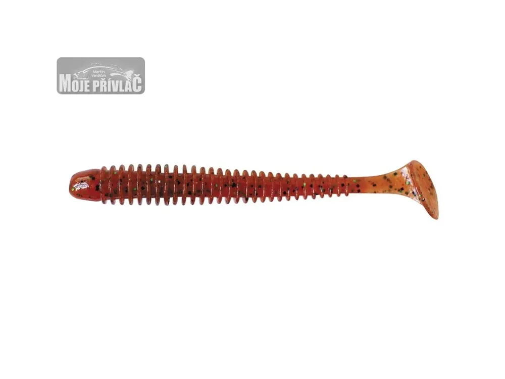 Gumová Nástraha Keitech Swing Impact 2,5", 6,5cm Orange Pepper (10ks) Aktuální