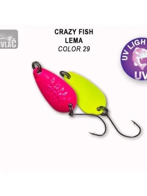 Super Cena Plandavka Crazy Fish Lema 23mm 1,6g color 29
