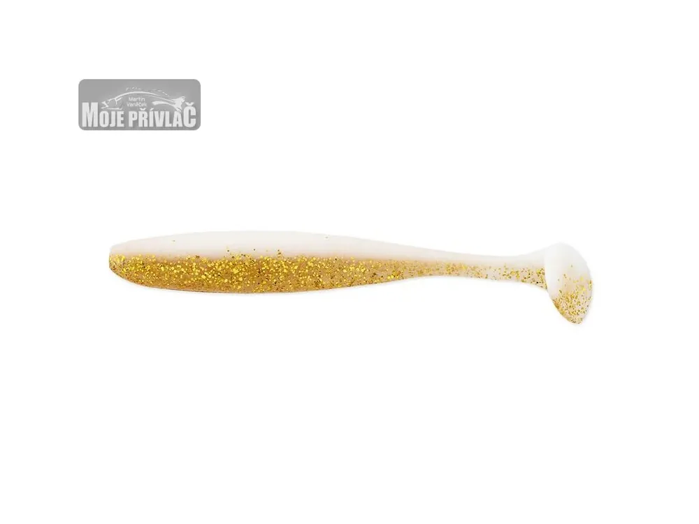 Ihned K Objednání Gumová Nástraha Keitech Easy Shiner 5'' 12,5cm White Gold (5ks)