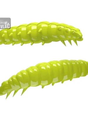 Top Prodej Gumová nástraha Libra Lures Larva 35mm Hot Yellow 006 Cheese (12ks)