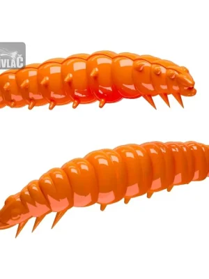 Finální Výprodej Gumová nástraha Libra Lures Larva 45mm Hot Orange 011 Cheese (8ks)