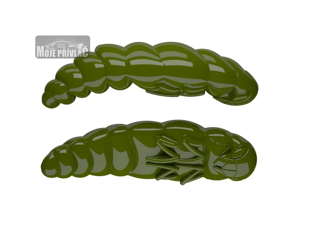 Gumová nástraha Libra Lures Largo 35mm Olive 031 Cheese (10ks) Kup Teď