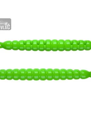Autentický Gumová nástraha Libra Lures Slight Worm 38mm Hot Green 026 Cheese (15ks)