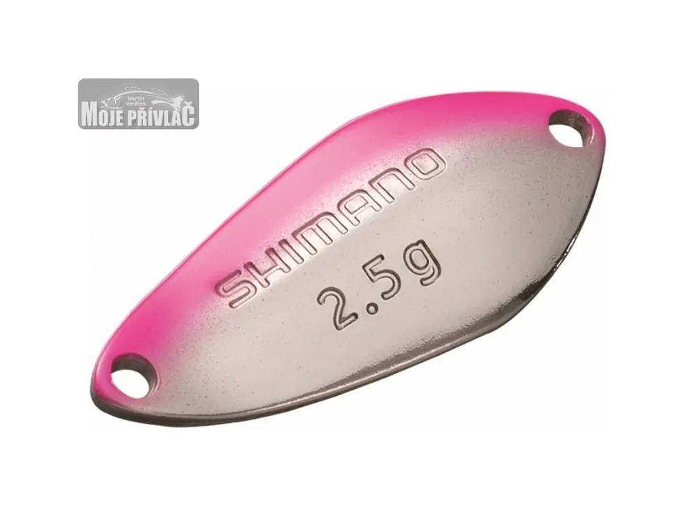 Časově Omezené Plandavka Shimano Cardiff Search Swimmer 3,5g Pink Silver 63T
