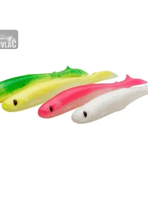 Gumová nástraha Savage Slender Scoop Shad 13cm Dark Water Mix (5ks) Super Cena