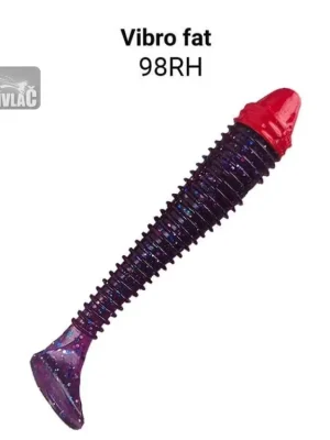 Vibro Fat 8cm barva 98RH violet red head 5ks Kup Teď