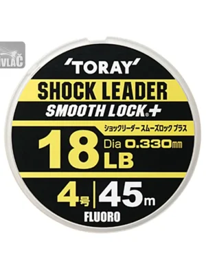Fluorocarbon Shock Leader Smooth Lock + 45 m 0,260 mm Zlevněný