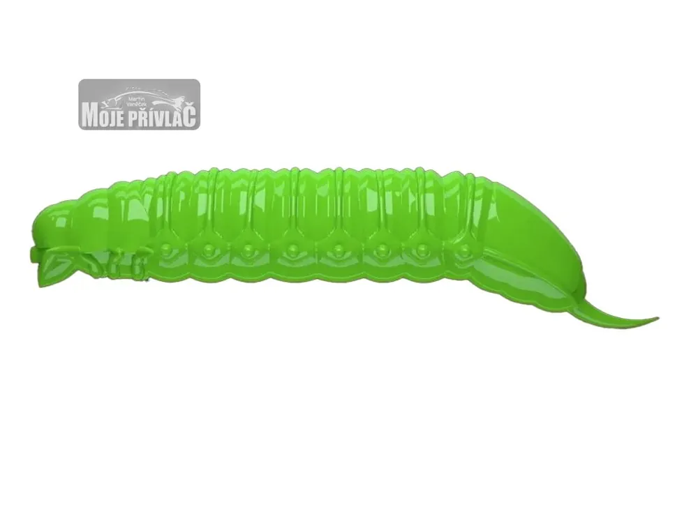 Novinka Gumová nástraha Libra Lures Goliath 30 – Hot Green 026 (Cheese) – 15ks/bal