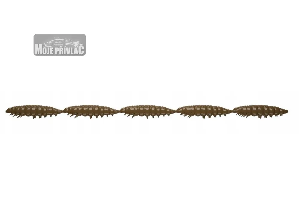 Horká Nabídka Gumová nástraha Libra Lures Larva Multi 5×25 – Brown 038 (Cheese) – 5x5ks/bal