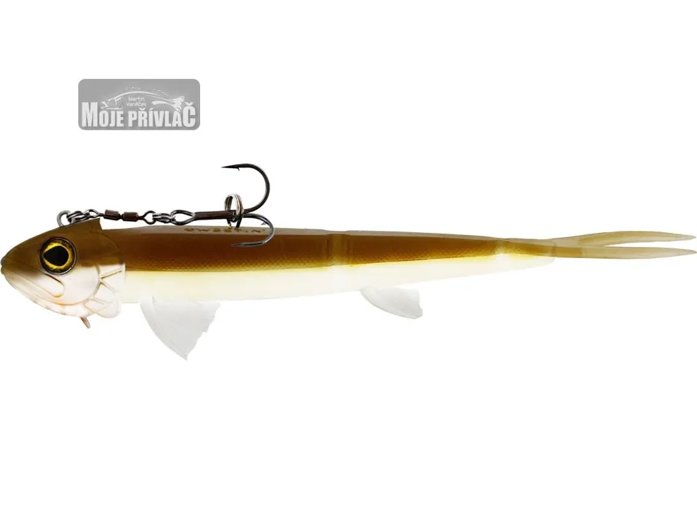 Top Prodej Gumová nástraha Westin TwinTeez Pelagic V-Tail R´N´R 21cm Baitfish Ghost (1ks)