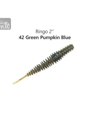 Ringo 5cm barva 42 green pumkin blue 6 kusů kalamár Rychlé Dodání