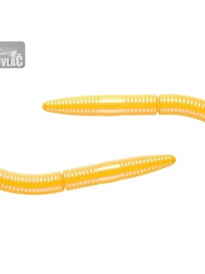 Gumová nástraha Libra Lures Fatty D’Worm Tournament 65 Dark Yellow 008 (Cheese) – 10ks/bal Nízká Cena