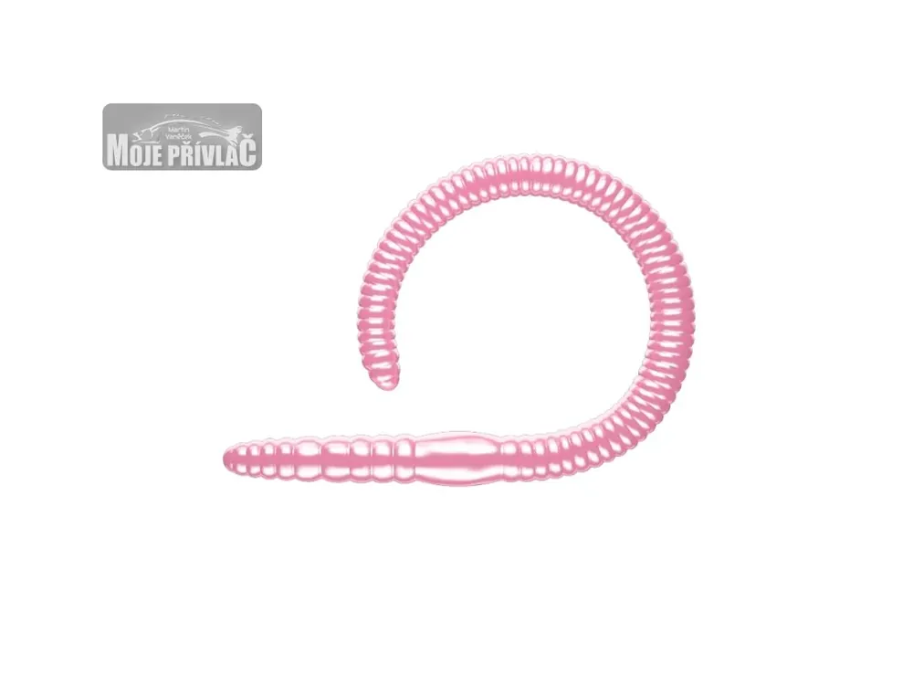 Nakupujte Hned Gumová nástraha Libra Lures Flex Worm Junior 65 Pink Pearl 018 (Cheese) – 15ks/bal