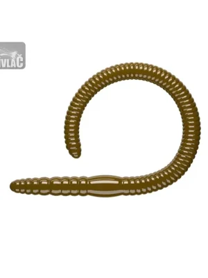 Gumová nástraha Libra Lures Flex Worm Junior 65 Brown 038 (Cheese) – 15ks/bal Značkový