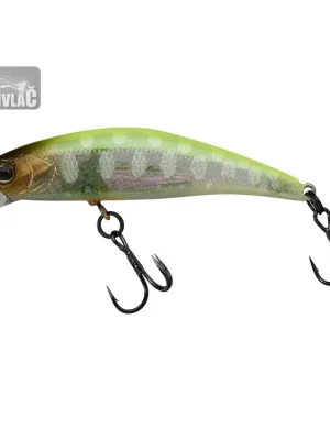 Wobler ILLEX Tricoroll Knocker 53mm SHW Sinking Chartreuse Back Yamame Kup Teď