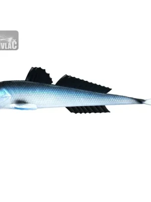 Gumová nástraha Libra Lures Gobio 7.3'' 18.6cm - 003 / BLUE WHITEFISH 1ks Sezónní Sleva