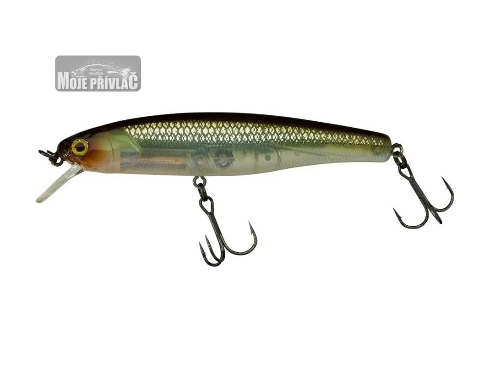 Wobler ILLEX Arnaud 100mm Floating HS Ghost Minnow Levný