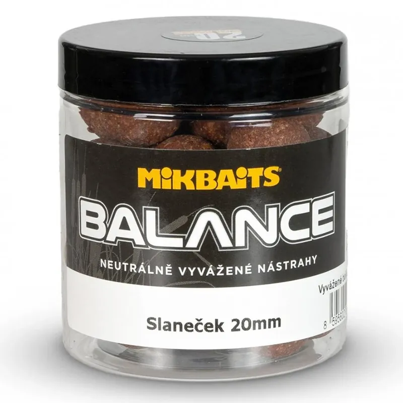 Cenový Hit Mikbaits ManiaQ boilie Balance 250ml - Slaneček 20mm