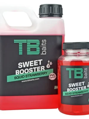 Akční Nabídka TB Baits Sweet Booster Squid Strawberry 250ml