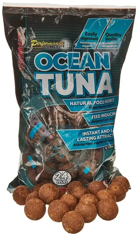 Akční Nabídka STARBAITS Ocean Tuna - Boilie potápivé 1kg