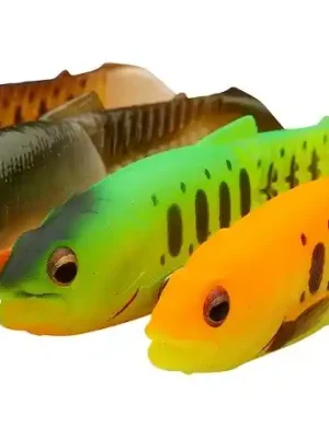 Bezpečná Platba Savage Gear Gumová nástraha CRAFT CANNIBAL PADDLETAIL 6,5 cm 4 g Dark water mix 4 ks