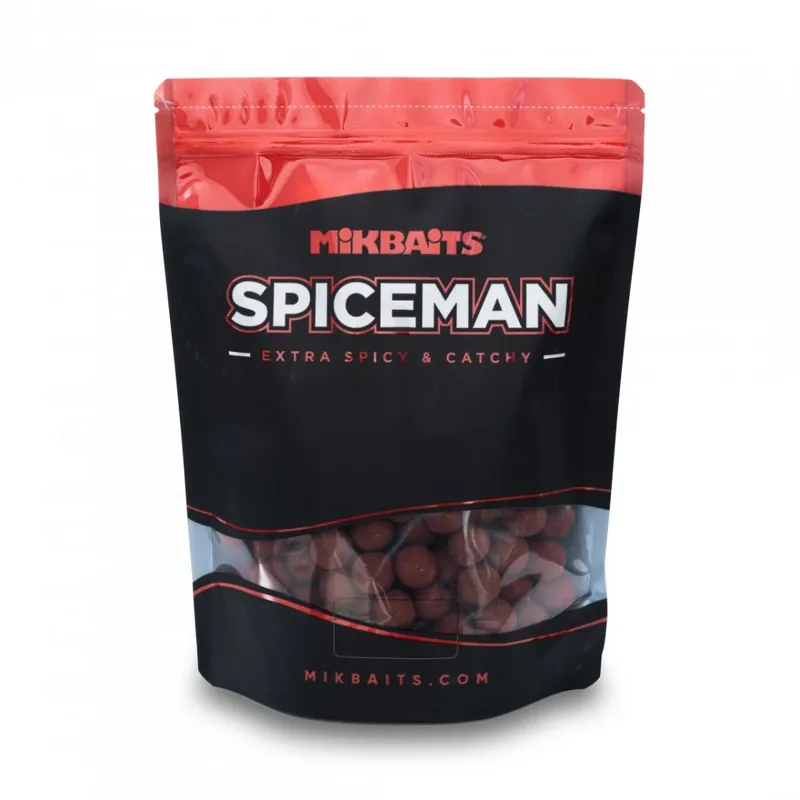 Mikbaits Spiceman boilie 1kg - Chilli Squid 20mm Cenový Hit