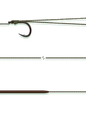 Madcat Návazec STANDARD PELLET RIG 70CM 0.95MM #3/0 SUSPENDING Tovární Cena