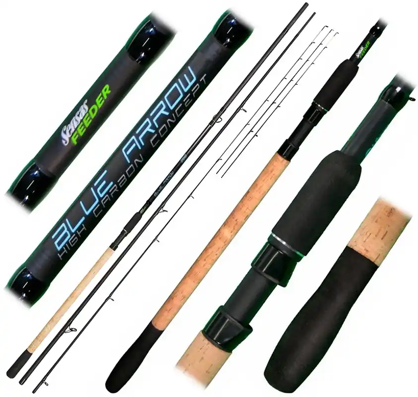 Sensas Rybářský prut Blue Arrow Feeder 3,6m M/H 70-120g Výhodná Nabídka