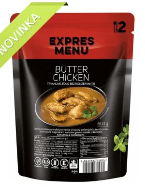 Sleva Expres Menu Butter Chicken - bezlepkové jídlo