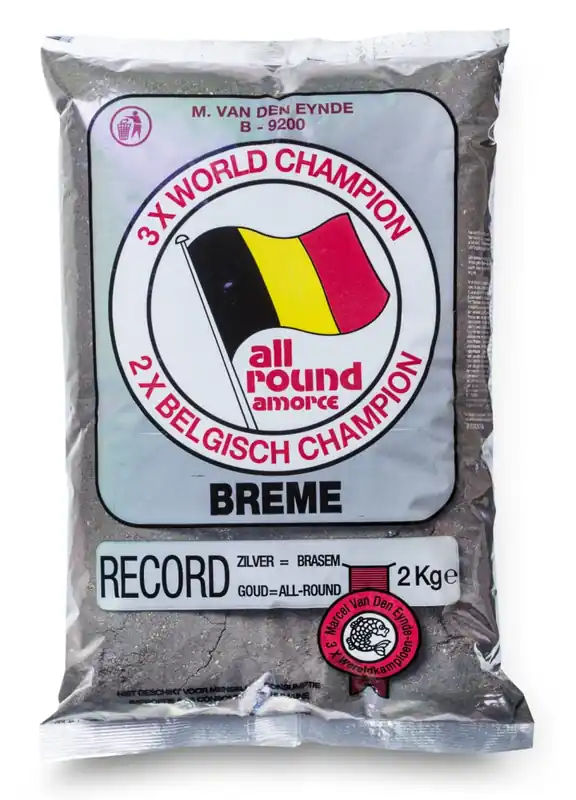 MVDE Krmítková směs Record Zilver Breme Black 2kg Top Prodej