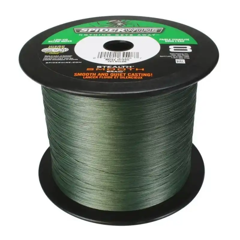 Rychlé Dodání Spiderwire Šňůra Stealth Smooth 8 Green 1m 80lb/0,40mm MGRN - Nutné dokoupit cívku kód: 12025